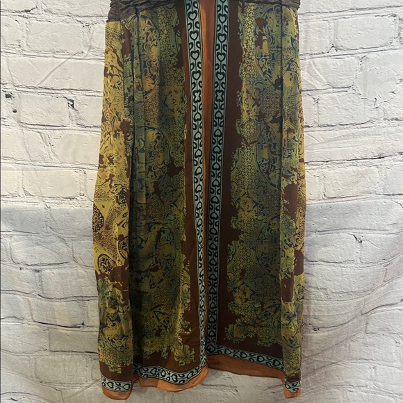 Nicole Miller Silk Bohemian V-Neck Sleeveless Dress Size 6 Brand New W/Tags - Picture 11 of 11